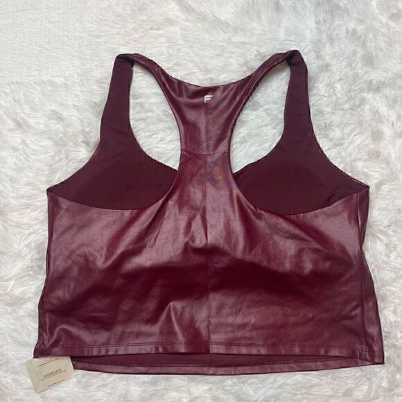 Fabletics Anywhere Motion 365+ Shine High Waisted Leggings Top Size XXL Tall - Picture 5 of 16